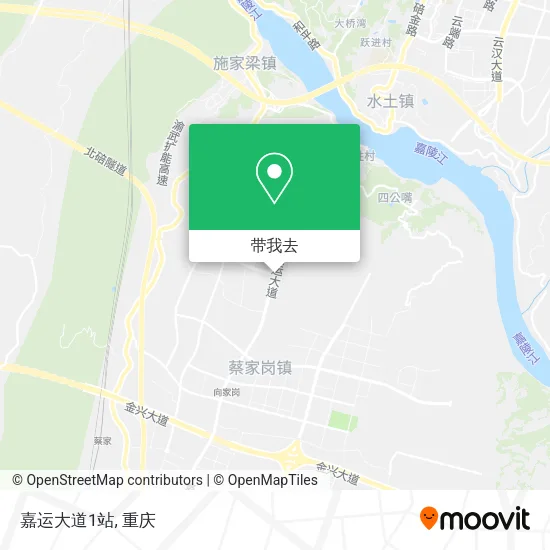 嘉运大道1站地图