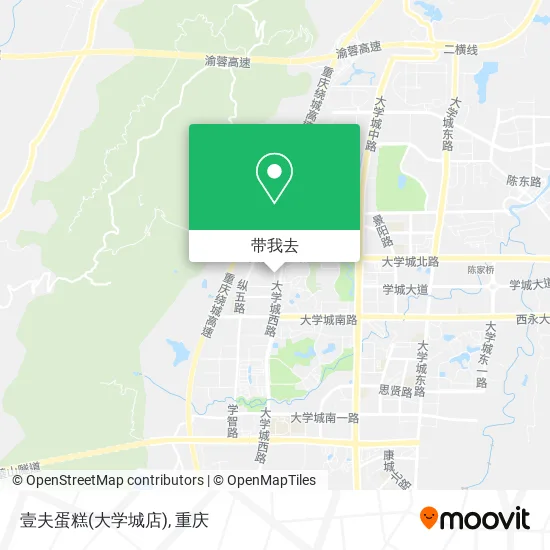 壹夫蛋糕(大学城店)地图