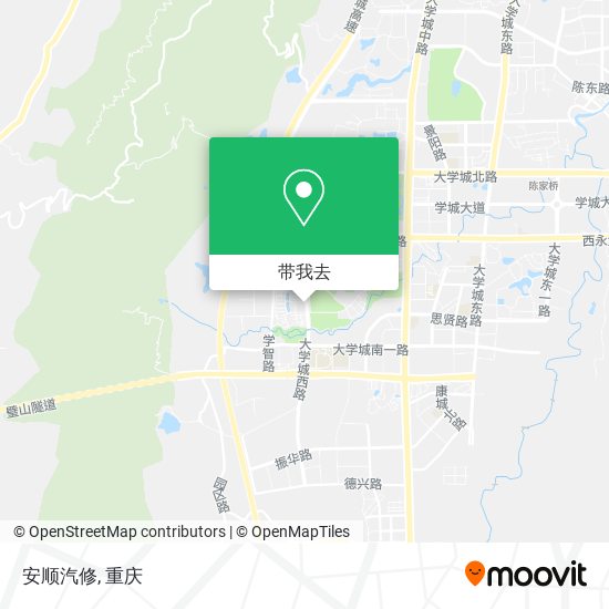 安顺汽修地图