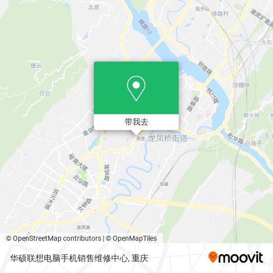 华硕联想电脑手机销售维修中心地图