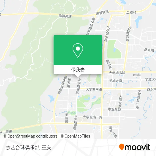 杰艺台球俱乐部地图