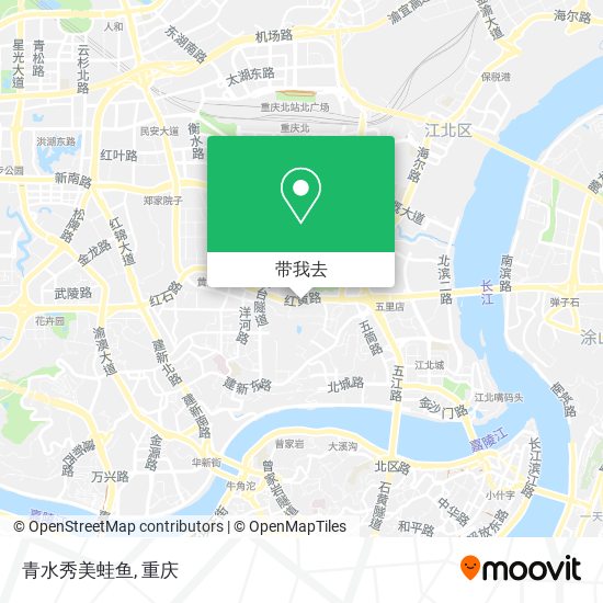 青水秀美蛙鱼地图