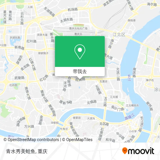 青水秀美蛙鱼地图