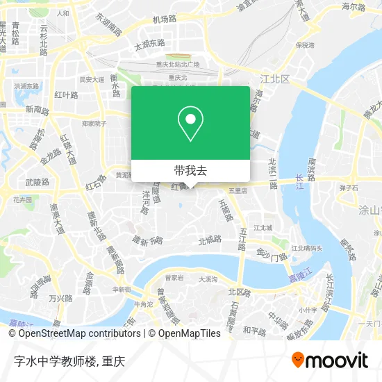字水中学教师楼地图