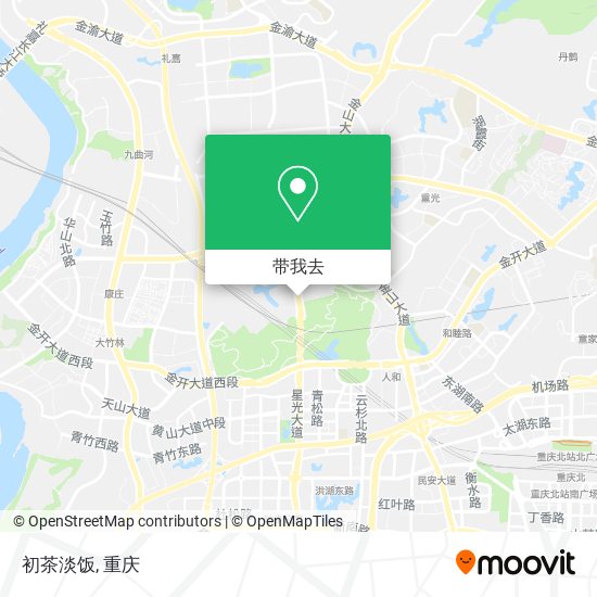 初茶淡饭地图