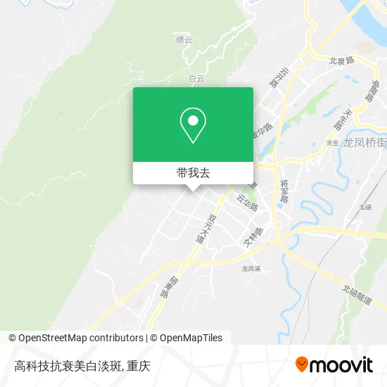 高科技抗衰美白淡斑地图
