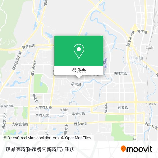 联诚医药(陈家桥宏新药店)地图