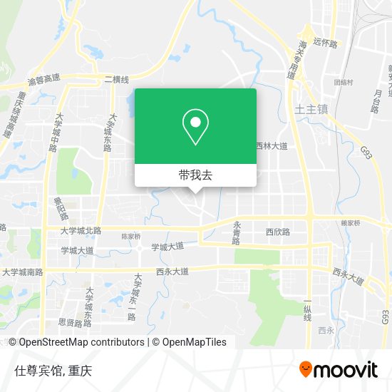 仕尊宾馆地图