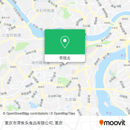 重庆市潭鱼头食品有限公司地图