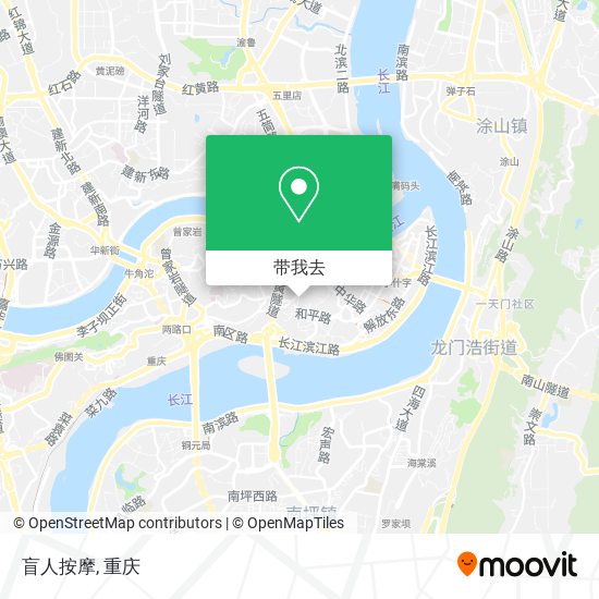 盲人按摩地图