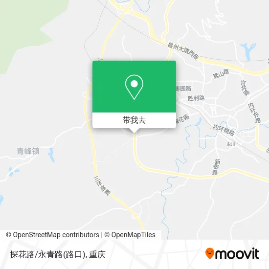 探花路/永青路(路口)地图