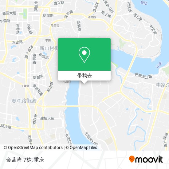金蓝湾-7栋地图