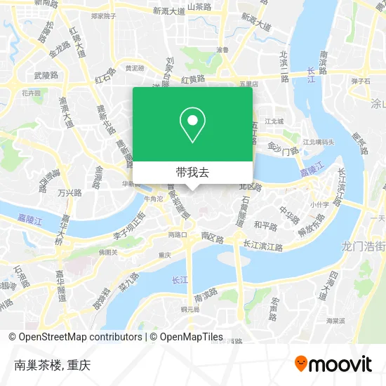 南巢茶楼地图