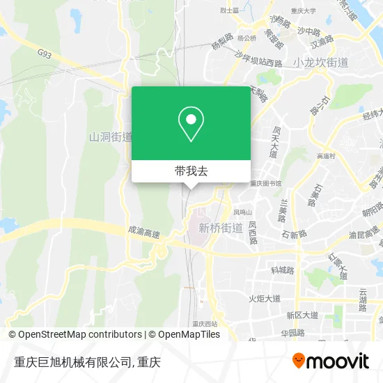 重庆巨旭机械有限公司地图