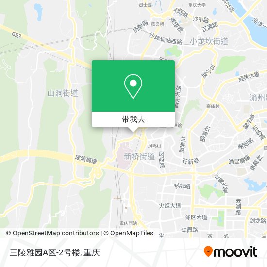 三陵雅园A区-2号楼地图