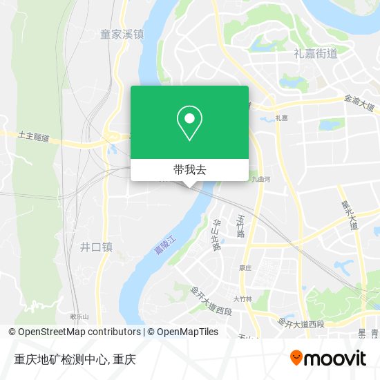 重庆地矿检测中心地图
