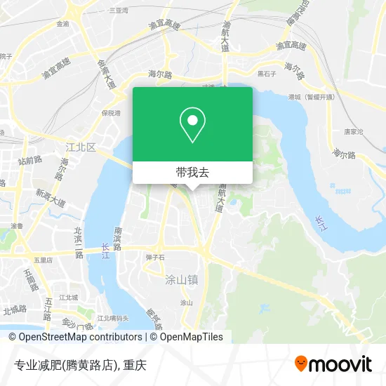 专业减肥(腾黄路店)地图
