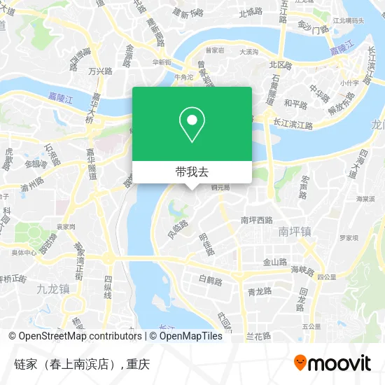链家（春上南滨店）地图