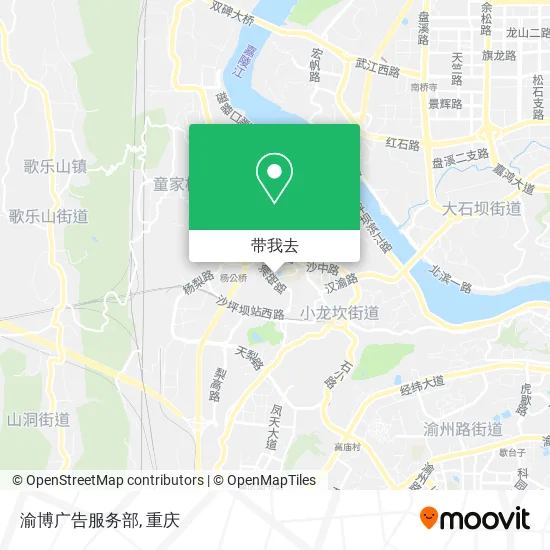 渝博广告服务部地图