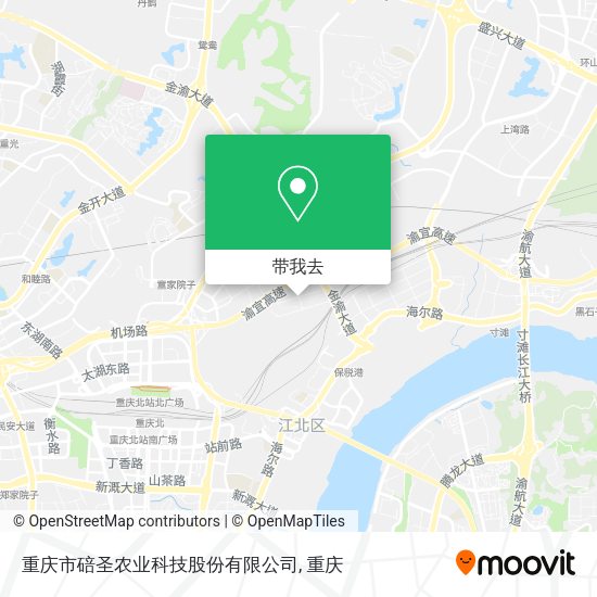 重庆市碚圣农业科技股份有限公司地图