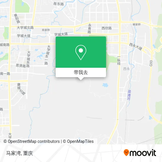 马家湾地图