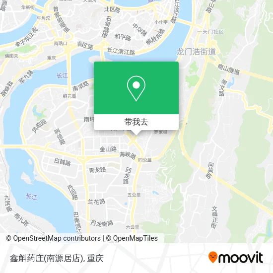 鑫斛药庄(南源居店)地图