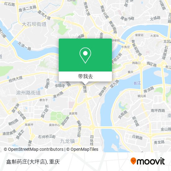 鑫斛药庄(大坪店)地图