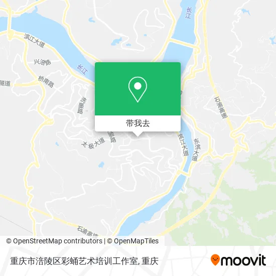 重庆市涪陵区彩蛹艺术培训工作室地图