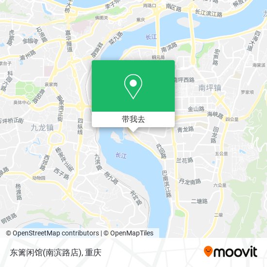 东篱闲馆(南滨路店)地图