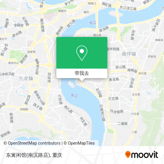东篱闲馆(南滨路店)地图