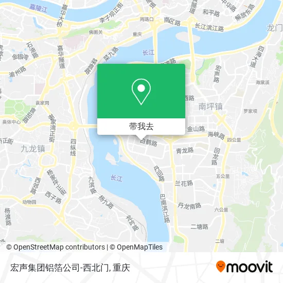 宏声集团铝箔公司-西北门地图