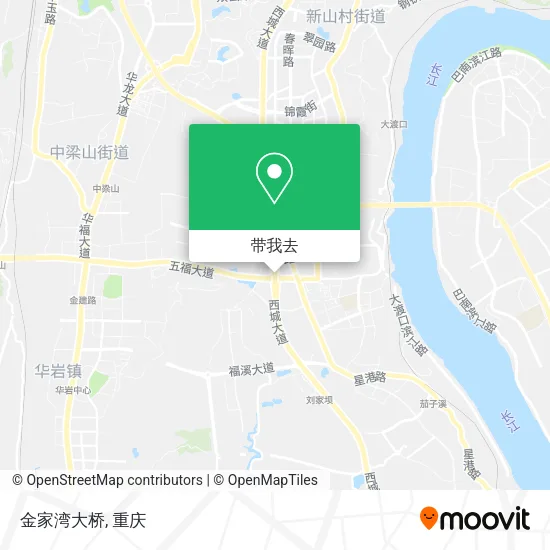 金家湾大桥地图