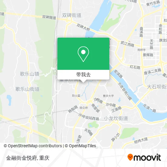 金融街金悦府地图
