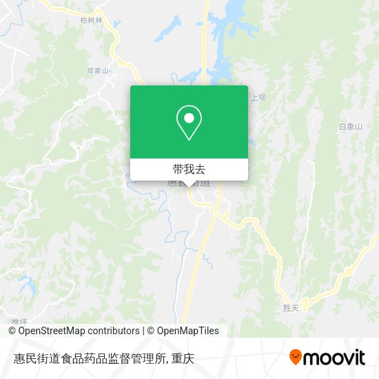 惠民街道食品药品监督管理所地图