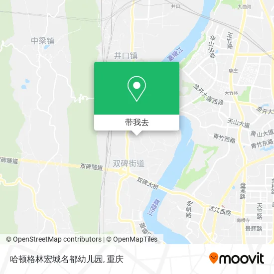 哈顿格林宏城名都幼儿园地图