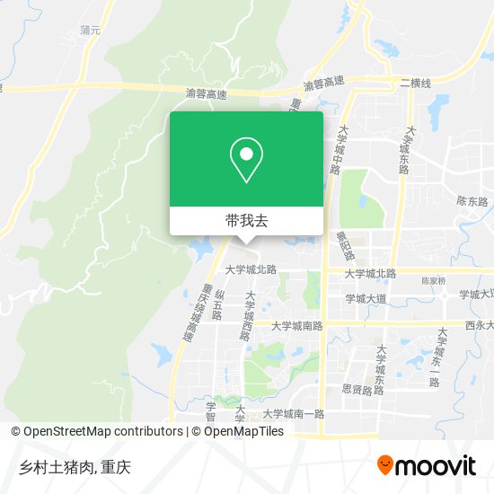 乡村土猪肉地图