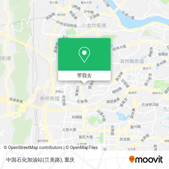 中国石化加油站(兰美路)地图