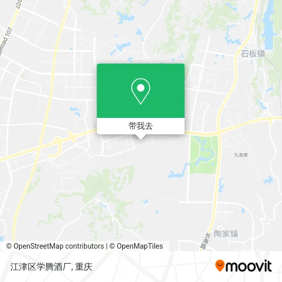 江津区学腾酒厂地图