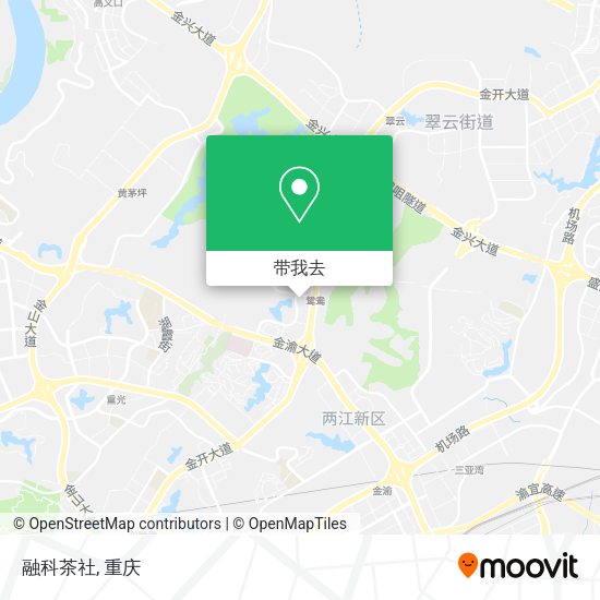 融科茶社地图