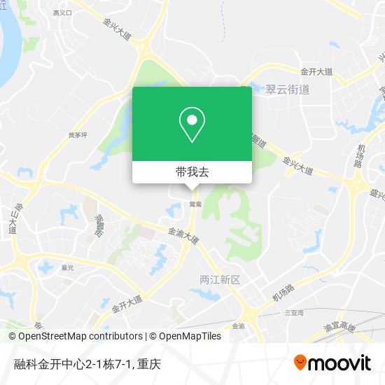 融科金开中心2-1栋7-1地图