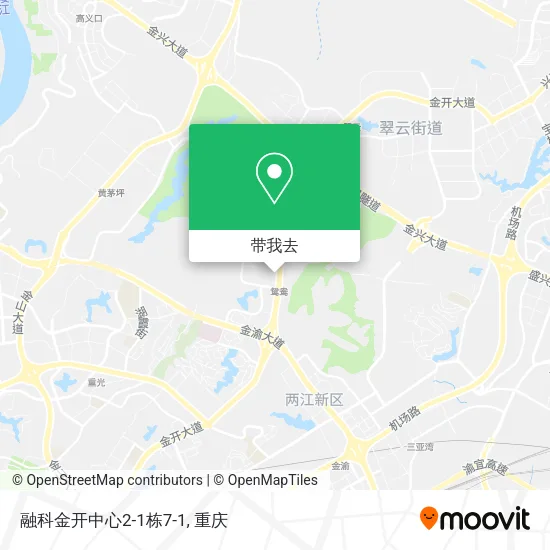 融科金开中心2-1栋7-1地图