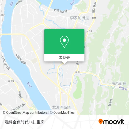 融科金色时代1栋地图
