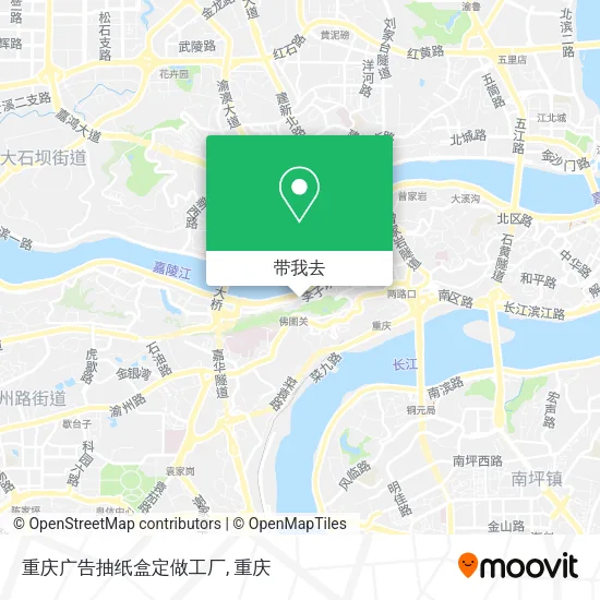 重庆广告抽纸盒定做工厂地图