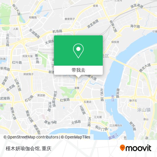 槿木妍瑜伽会馆地图