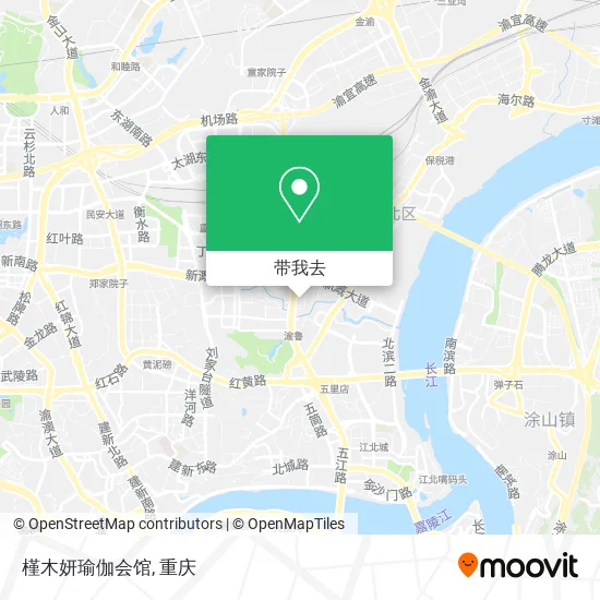 槿木妍瑜伽会馆地图
