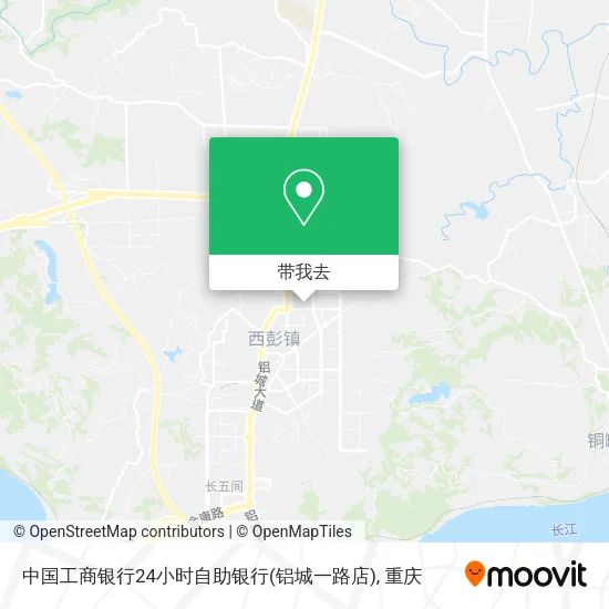 中国工商银行24小时自助银行(铝城一路店)地图