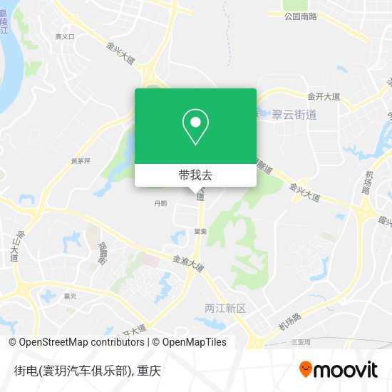 街电(寰玥汽车俱乐部)地图
