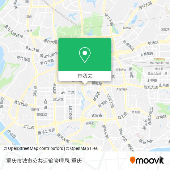 重庆市城市公共运输管理局地图
