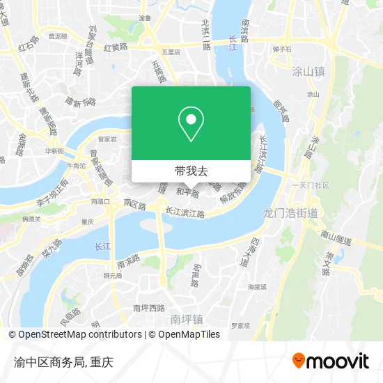 渝中区商务局地图
