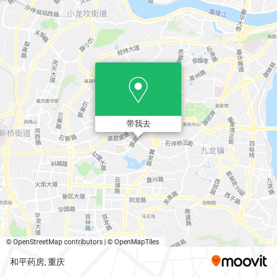 和平药房地图